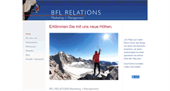 Desktop Screenshot of bfl-relations.de