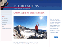 Tablet Screenshot of bfl-relations.de